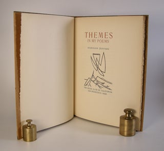 Item #200680 Themes in My Poems. Robinson Jeffers