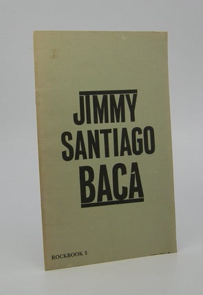 Item #202688 Jimmy Santiago Baca. Jimmy Santiago Baca