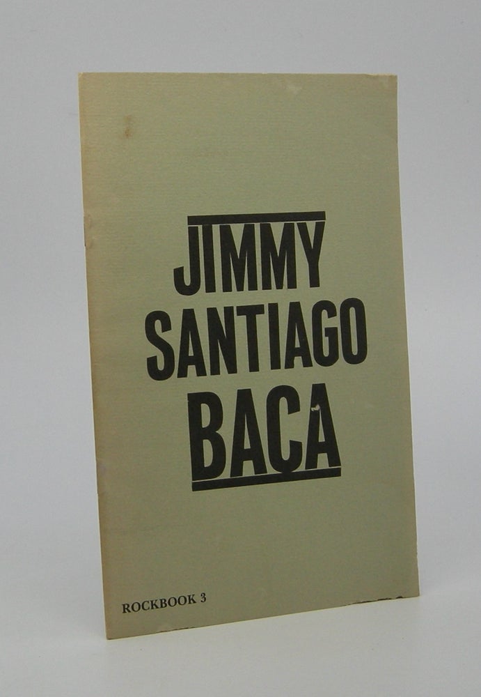 Item #202688 Jimmy Santiago Baca. Jimmy Santiago Baca.