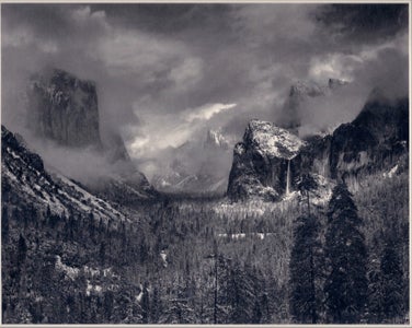 Item #203299 Yosemite and the Range of Light; Introduction by Paul Brooks. Ansel Adams.