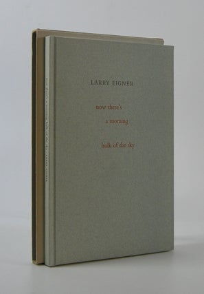 Item #203402 now there's a morning hulk of sky. Larry Eigner