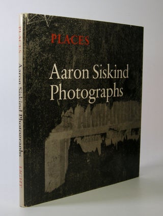 Item #203687 Places; Introduction by Thomas B. Hess. Aaron Siskind