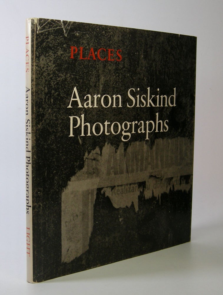 Item #203687 Places; Introduction by Thomas B. Hess. Aaron Siskind.