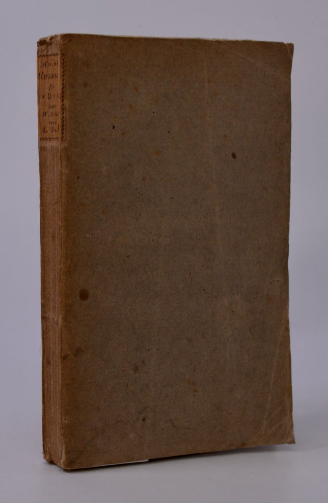 Item #203837 Musen-Almanach; für das Jahr 1802. Herausgegeben von A.W. Schlegel und W. Tieck. A. W. Schlegel, L. Tieck.