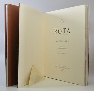 Item #203932 The Island of Rota; Text Oliver Sacks, Cliché-verres Abelardo Morell, Design Ted...