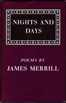 Item #204250 Nights and Days. James Merrill