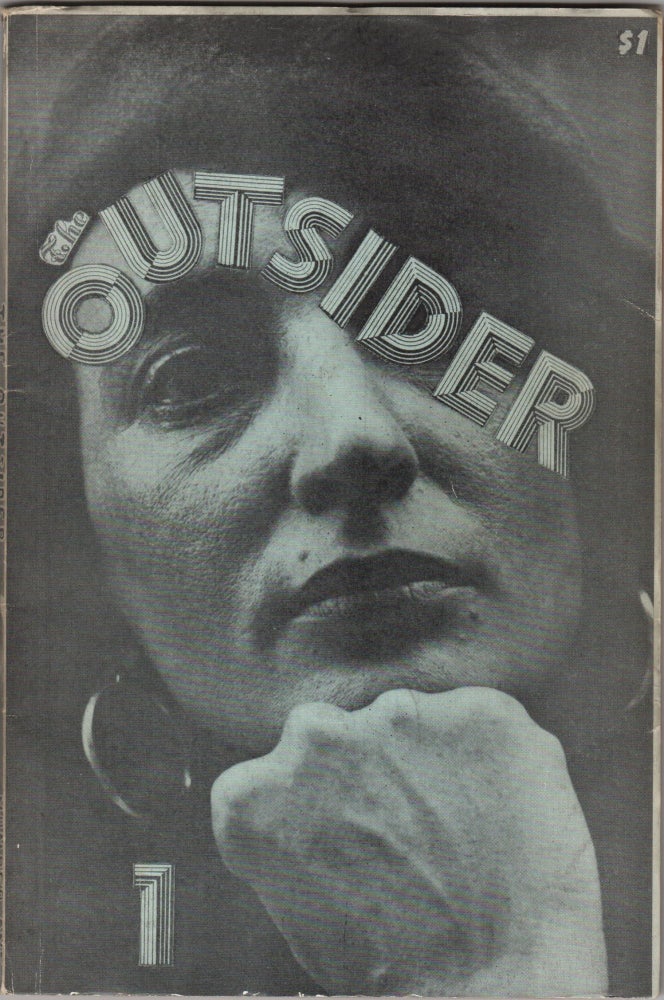 Item #204829 The Outsider; Number One-4/5. Charles Bukowski.