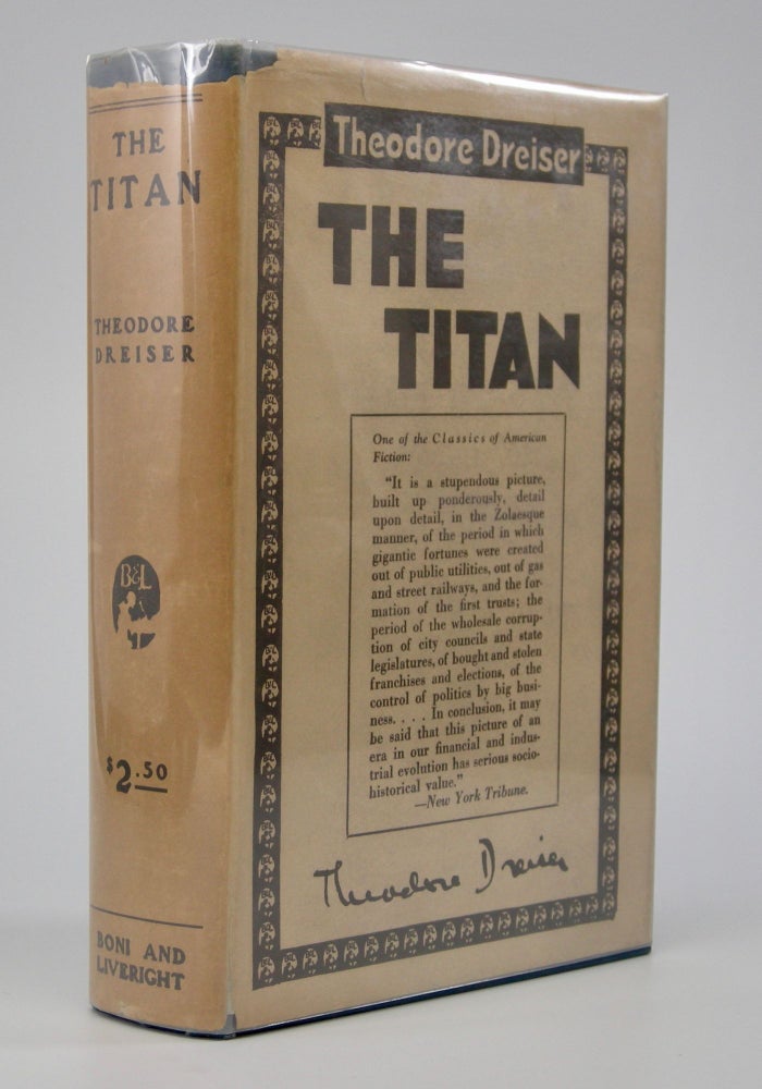 Item #204957 The Titan. Theodore Dreiser.