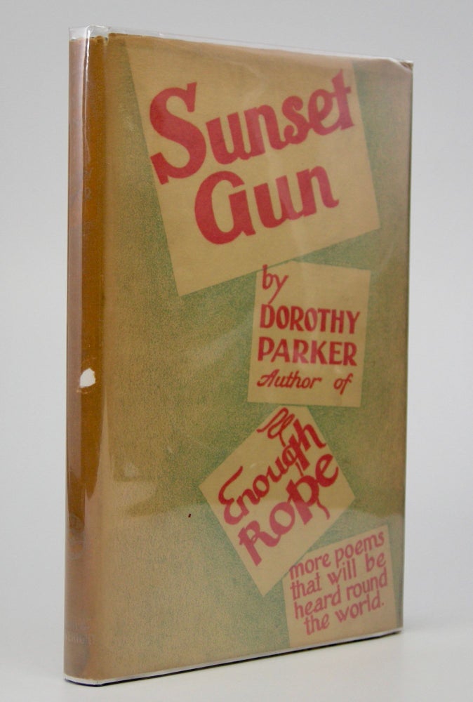Item #204962 Sunset Gun; Poems. Dorothy Parker.