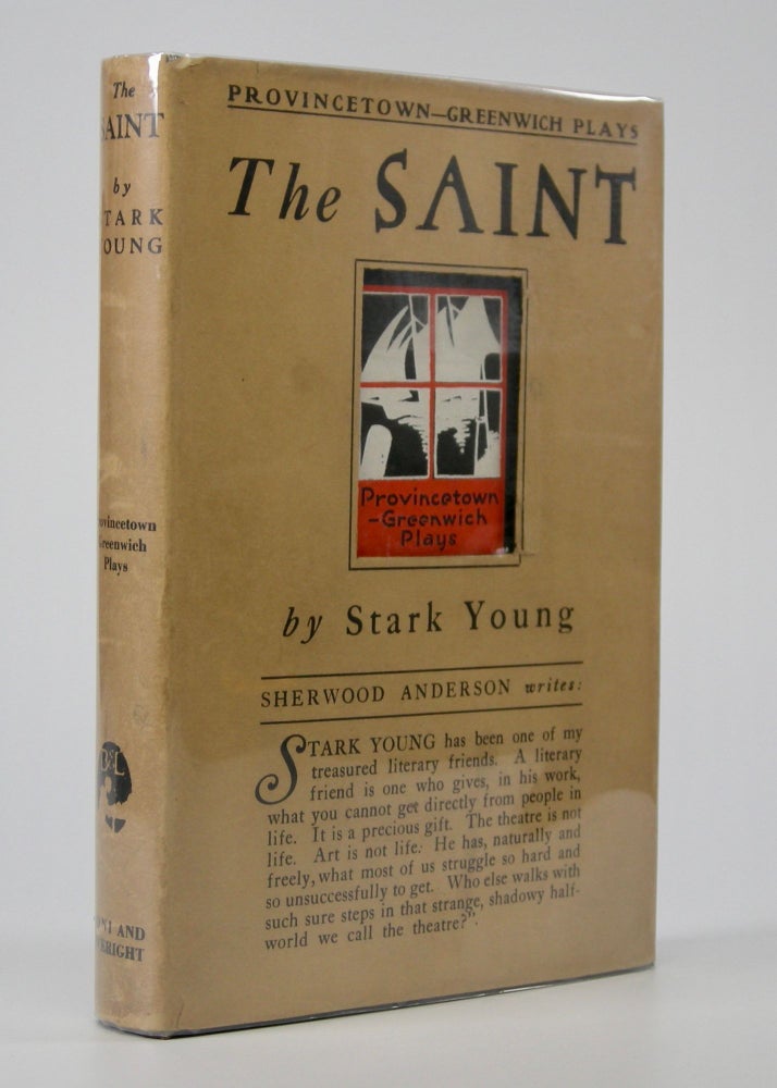 Item #204975 The Saint; A Play in Four Acts. Stark Young.