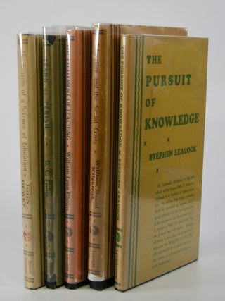 Item #204994 The Sources of a Science of Education; Learn or Perish; The Excitement of Teaching;...