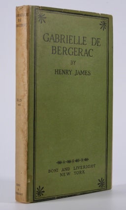 Item #205030 Gabrielle de Bergerac. Henry James