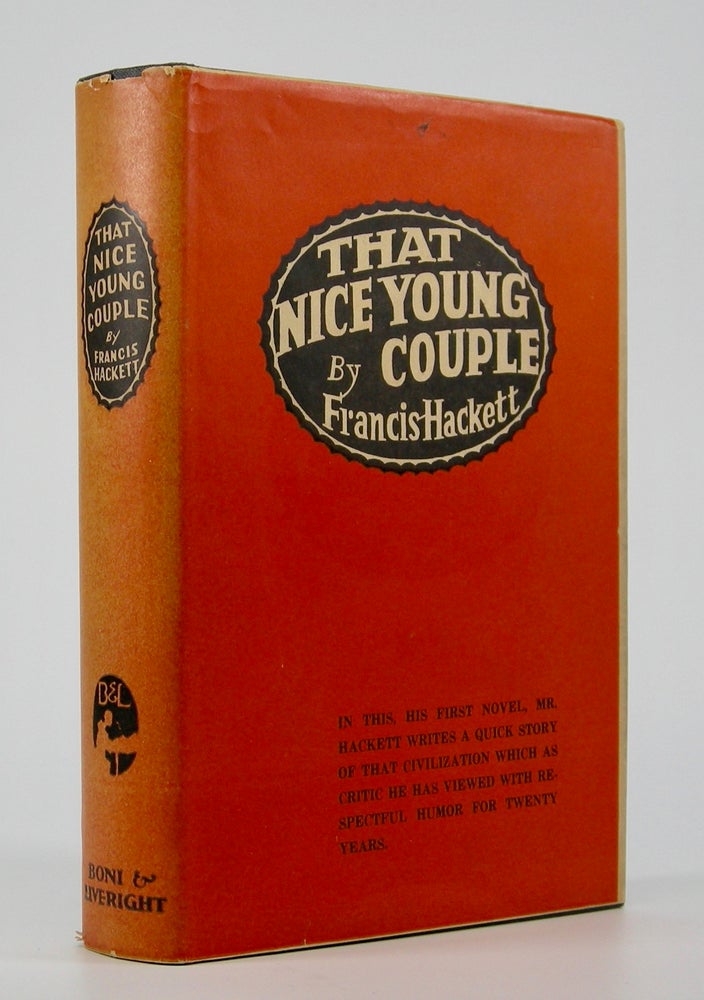 Item #205046 That Nice Young Couple. Francis Hackett.