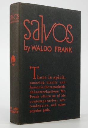 Item #205073 Salvos:; An informal book about books and plays. Waldo Frank