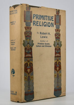 Item #205331 Primitive Religion. Robert H. Lowie