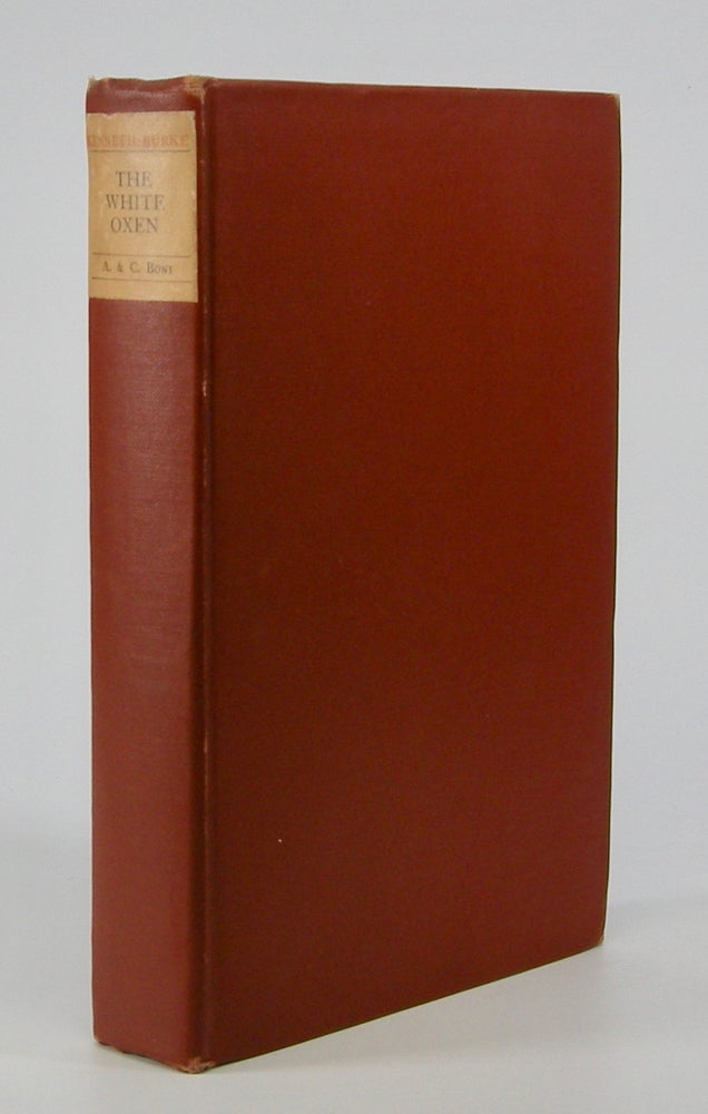 Item #205581 The White Oxen; and Other Stories. Kenneth Burke.