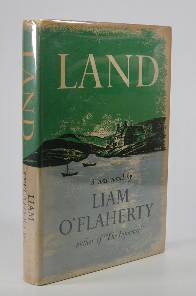 Item #205610 Land; A Novel. Liam O'Flaherty.