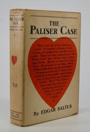 Item #205631 The Paliser Case. Edgar Saltus