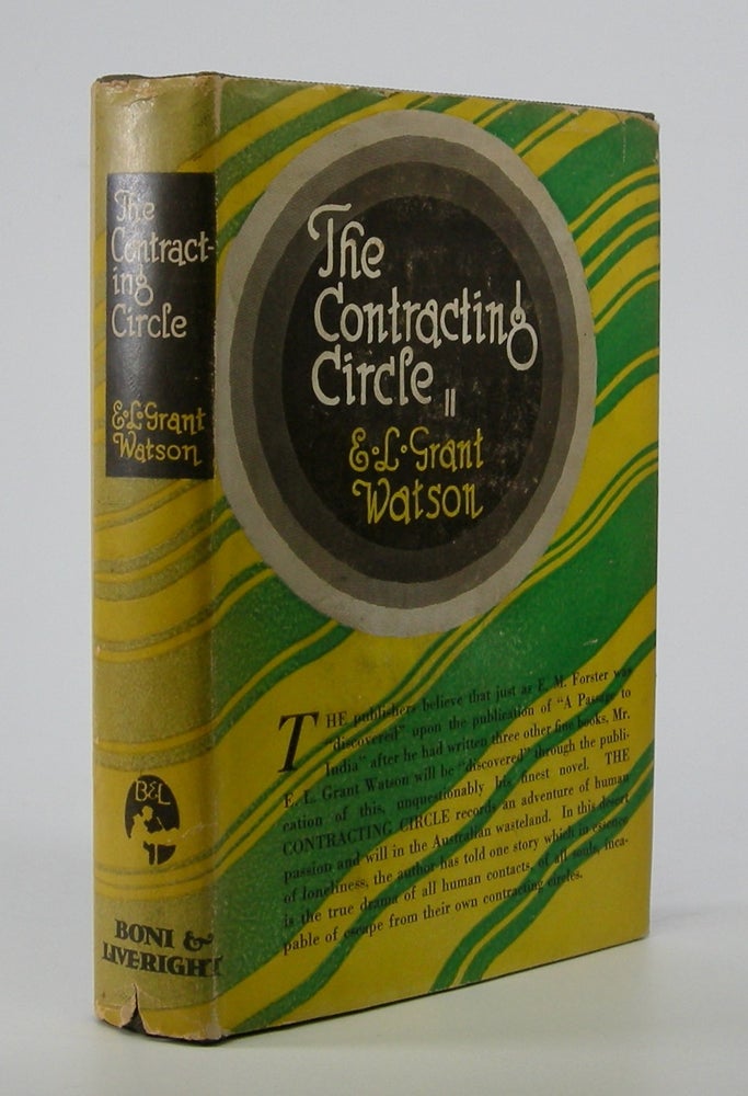 Item #205688 The Contracting Circle. E. L. Grant Watson.