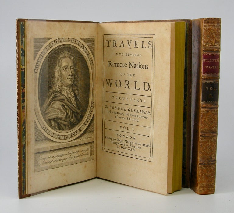 Item #205739 Travels into several Remote Nations of World. In Four Parts. By Lemuel Gulliver, first a Surgeon, and then a Captain of Several Ships. Jonathan Swift.