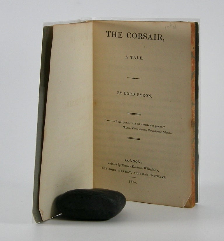 Item #205748 The Corsair. Lord Byron, George Gordon.