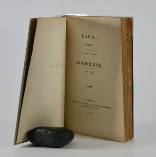 Item #205749 Lara,; A Tale. Jacqueline, A Tale [by Samuel Rogers]. George Gordon Lord Byron
