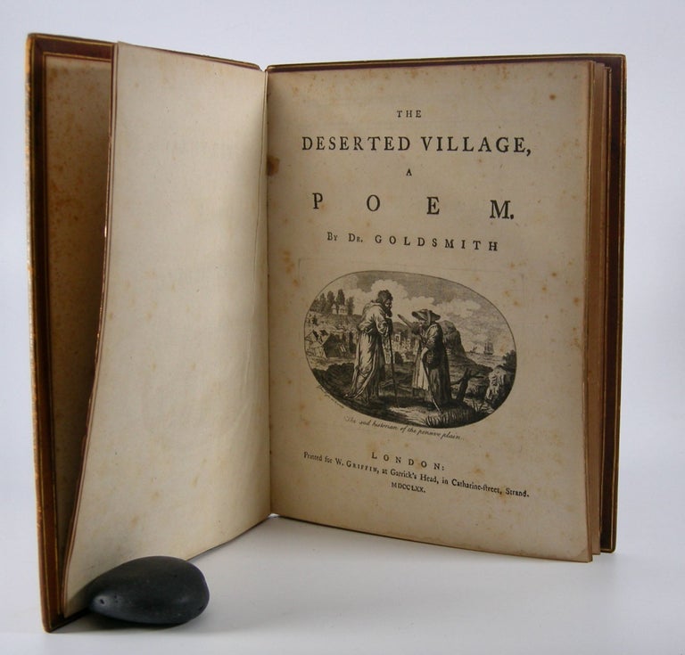 Item #205798 The Deserted Village, ; A Poem. Goldsmith, Oliver.