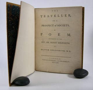 Item #205800 The Traveller,; Or a Prospect of Society. A Poem. . . Oliver Goldsmith