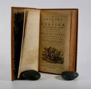 Item #205829 An Account of Corsica,; The Journal of a Tour to the Island; and Memoirs of Pascal...