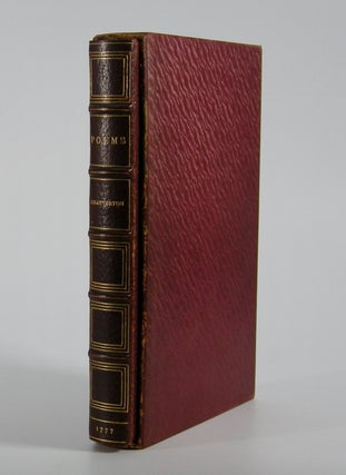 Item #205837 Poems,; Supposed to have been Written at Bristol, By Thomas Rowley, and Others, in...