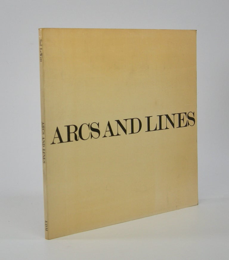Item #205868 Arcs and Lines; [Cover title]: All combinations of arcs from four corners, arcs from four sides, straight lines, not-straight lines, and broken lines. Sol Lewitt.
