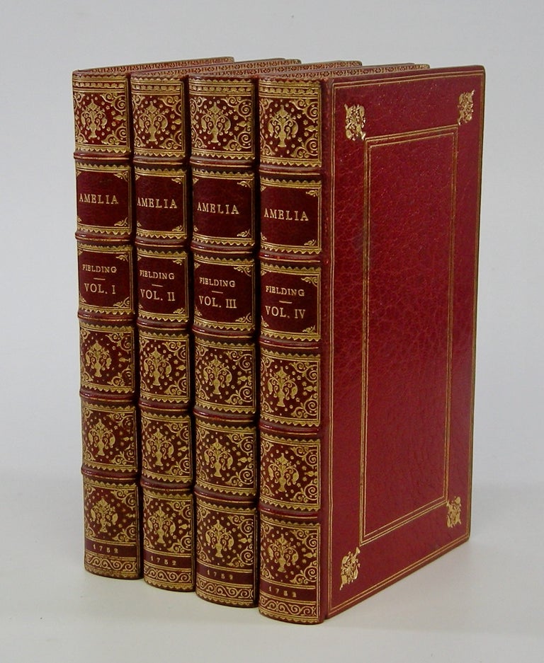 Item #205894 Amelia . . .; In Four Volumes. Henry Fielding.