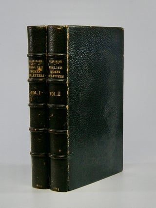 Item #206024 English Women of Letters:; Biographical Sketches . . . In Two Volumes. Julia Kavanagh
