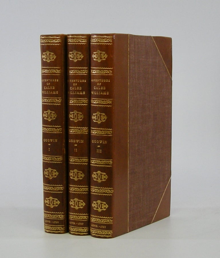 Item #206047 Things as They Are; Or, The Adventures of Caleb Williams; In Three Volumes. William Godwin.