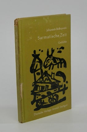 Item #206066 Saramatische Zeit; Gedichte. Johannes Bobrowski
