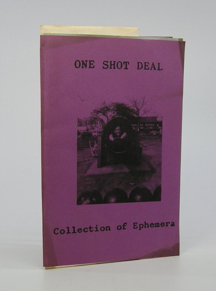 Item #206162 One Shot Deal; A Collection of Ephemera. Larry Zirlin.