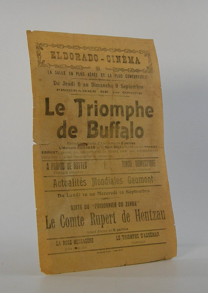 Item #206181 Le Triomphe de Buffalo; . . Silent Film.