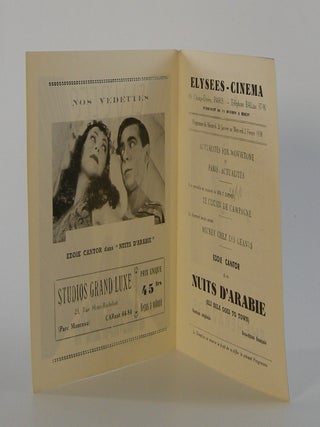 Item #206187 Nuits d'Arabie; (Ali Bala Goes to Town). Eddie Cantor, Walt Disney