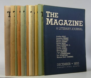 Item #206268 The Magazine; A Literary Journal, Volume 1, Number 1 - Volume 2, Number 6. Periodicals
