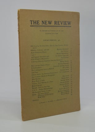 Item #206307 The New Review; An International Notebook for the Arts. Vol. 1 No. 1. Samuel Putnam,...