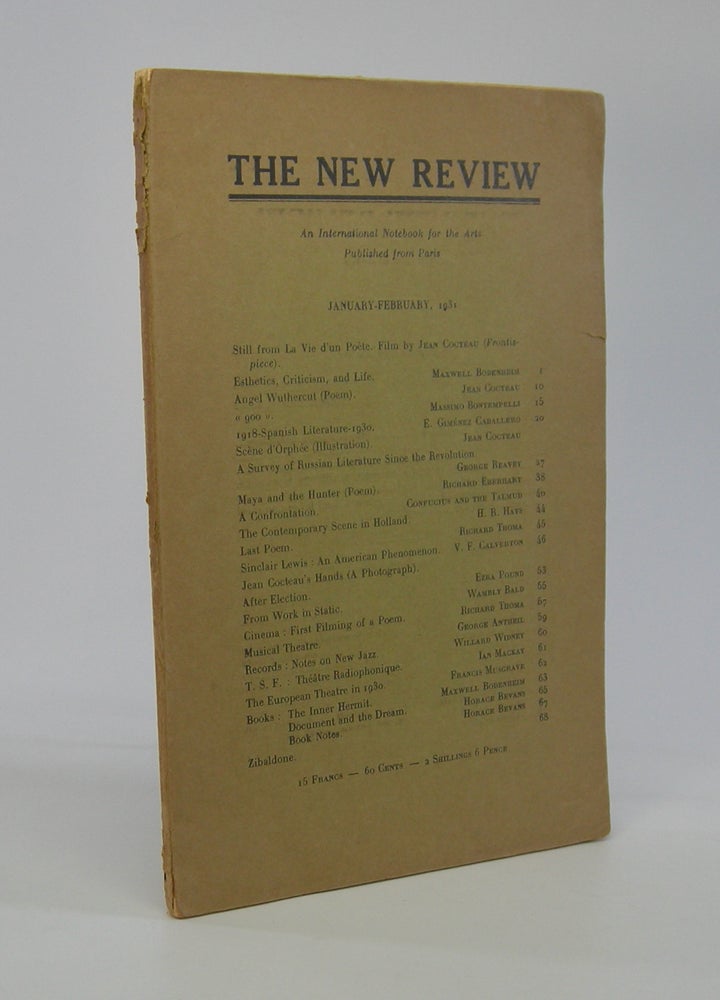 Item #206307 The New Review; An International Notebook for the Arts. Vol. 1 No. 1. Samuel Putnam, Editor