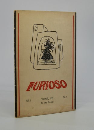 Item #206310 Furioso; A Magazine of Verse. Vol. 1, No. 1