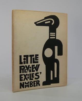 Item #206319 The Little Review; Quarterly Journal of Arts and Letters . . . Vol. IX, No. 3....