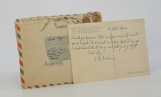 Item #206372 Autograph card signed; "A.B. Toklas" Alice B. Toklas