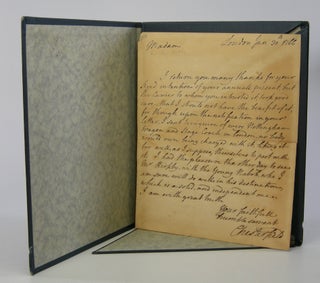 Item #206495 Autograph Letter Signed; to "Madam" (i.e. Mrs. Ann Kirkby). Philip Dormer Stanhope...