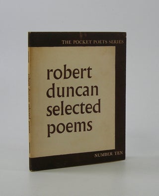 Item #206519 Selected Poems. Robert Duncan
