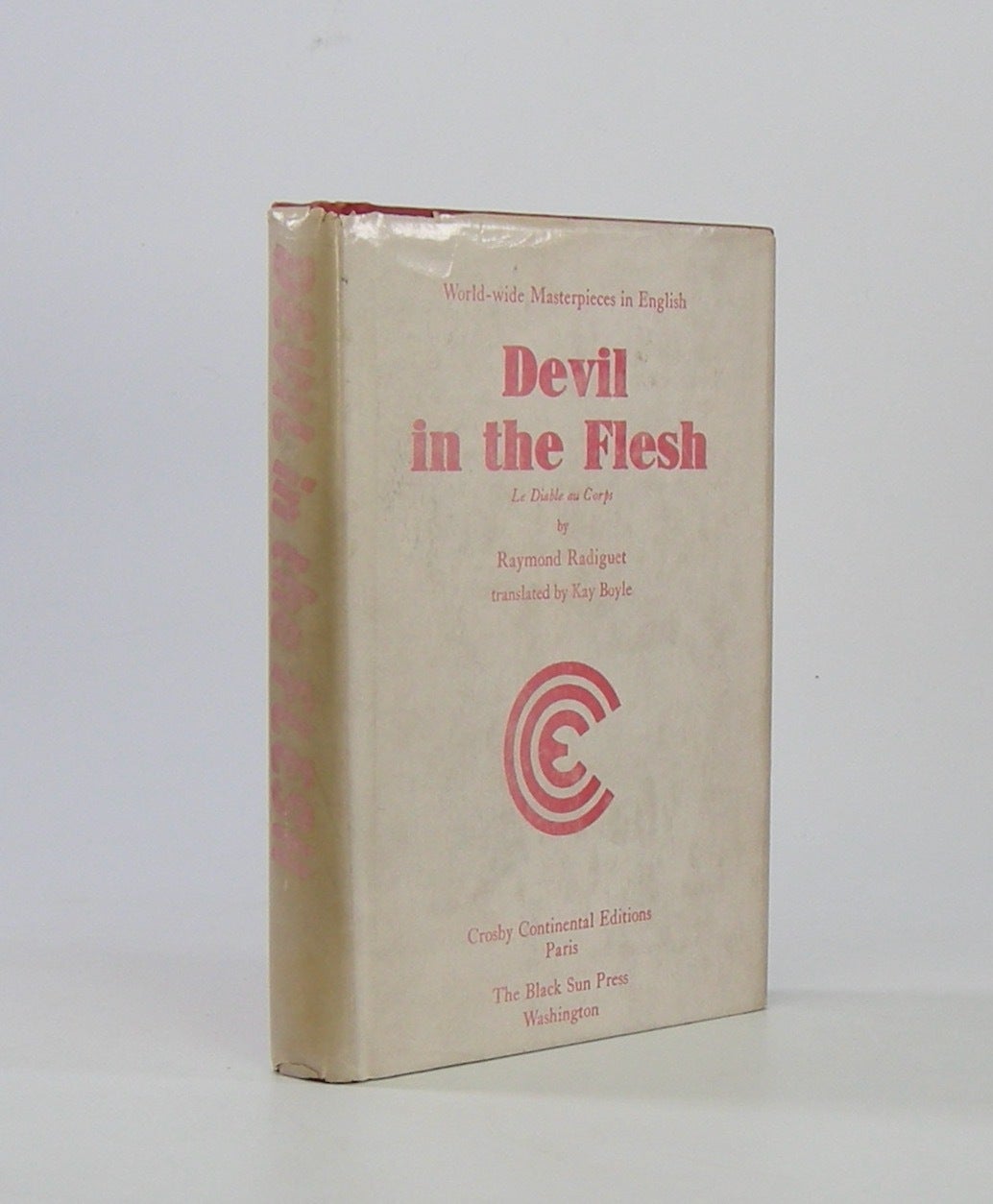 Locus Devil Devil in the Flesh; translated by Kay Boyle introduction by Aldous ...