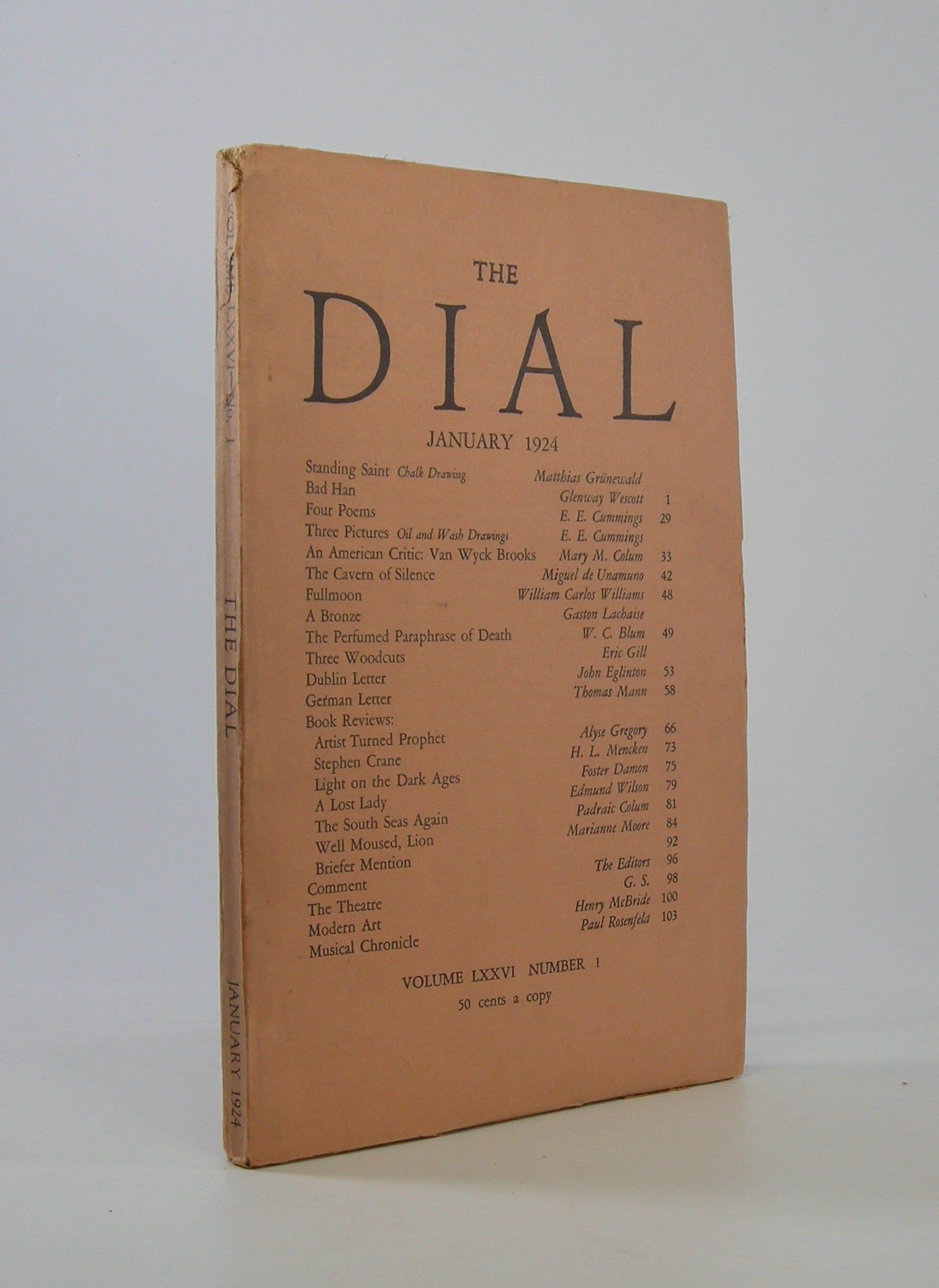 The Dial; Volume LXXVI, Number 1 | Periodical
