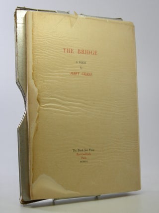 Item #207666 The Bridge; A Poem. With Three Photographs by Walker Evans. Hart Crane