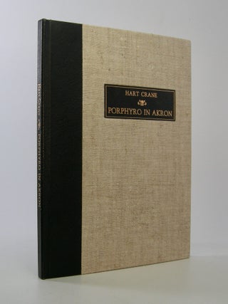 Item #207690 Porphyro in Akron. Hart Crane
